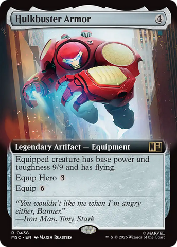 Hulkbuster Armor (Extended Art) [Marvel Super Heroes Commander]