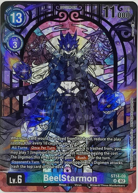 BeelStarmon [ST14-09] (Premium Heroines Set Ver.2) [Starter Deck: Beelzemon Advanced Deck Set]