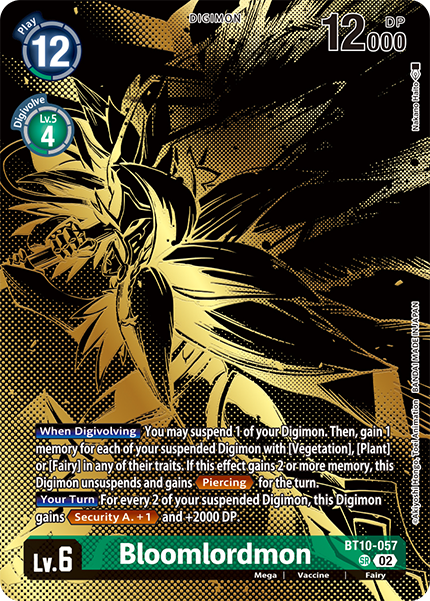 Bloomlordmon [BT10-057] (Tamer's Evolution Box -Rise of Digimon-) [Xros Encounter]
