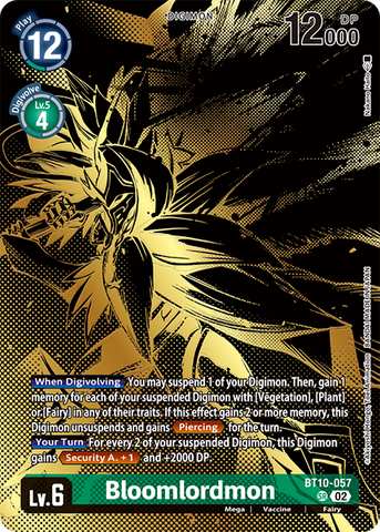 Bloomlordmon [BT10-057] (Tamer's Evolution Box -Rise of Digimon-) [Xros Encounter]