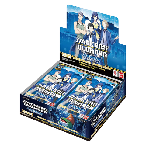 A Digimon BT-23 Hackers' Slumber Booster Box