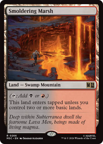 Smoldering Marsh [Marvel Super Heroes Commander]