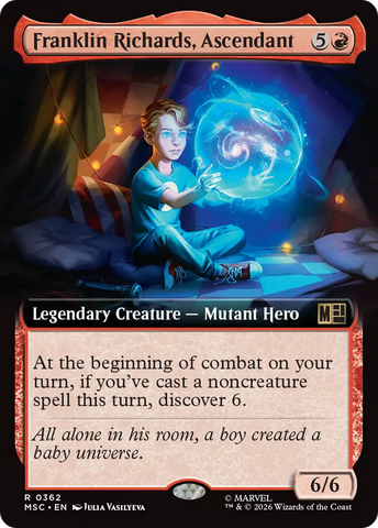 Franklin Richards, Ascendant (Extended Art) [Marvel Super Heroes Commander]