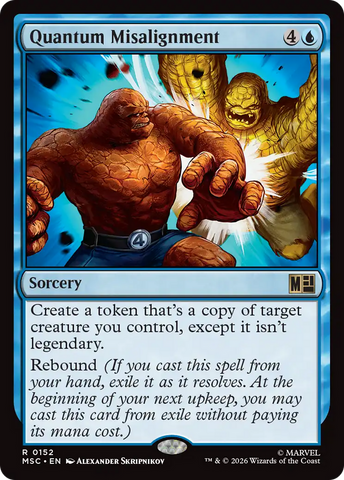 Quantum Misalignment (Surge Foil) [Marvel Super Heroes Commander]