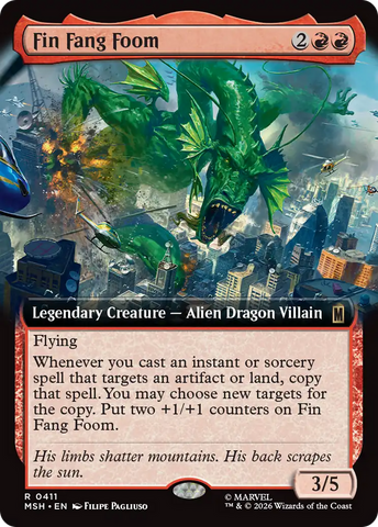 Fin Fang Foom (Extended Art) [Marvel Super Heroes]