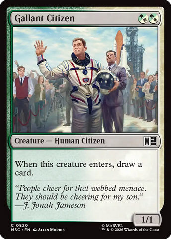 Gallant Citizen [Marvel Super Heroes Commander]