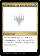 Uh, Squen & Cragg Made a Card [Unknown Event]