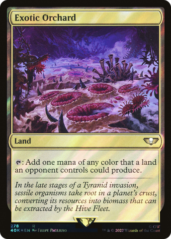 Exotic Orchard (Surge Foil) [Marvel Super Heroes Commander]