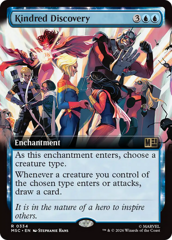 Kindred Discovery (Extended Art) [Marvel Super Heroes Commander]