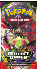 Pokémon Trading Card Game packaging with a spider-like character on a colorful background
