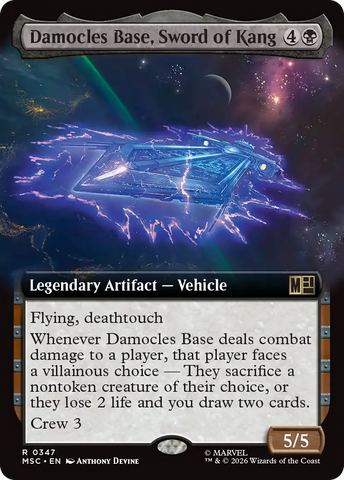 Damocles Base, Sword of Kang (Extended Art) [Marvel Super Heroes Commander]