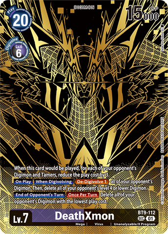 DeathXmon [BT9-112] (Tamer's Evolution Box -Rise of Digimon-) [X Record]