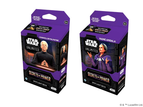 Star Wars Unlimited: Secrets of Power Spotlight Deck - Set of 2