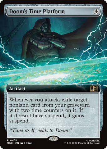 Doom's Time Platform (Extended Art) [Marvel Super Heroes Commander]