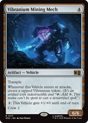 Vibranium Mining Mech [Marvel Super Heroes Commander]