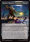 Savanti Romero, Temporal Rogue [Teenage Mutant Ninja Turtles Commander Tokens]
