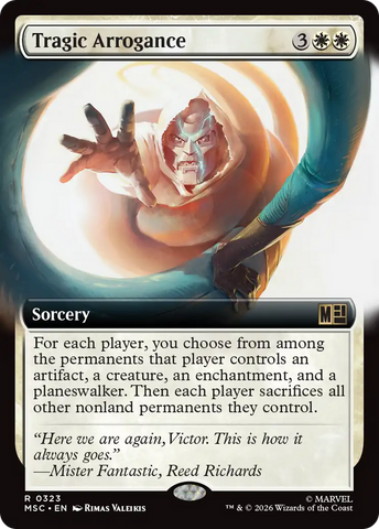 Tragic Arrogance (Extended Art) [Marvel Super Heroes Commander]