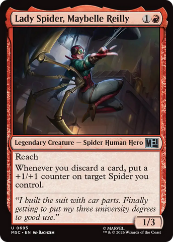 Lady Spider, Maybelle Reilly [Marvel Super Heroes Commander]