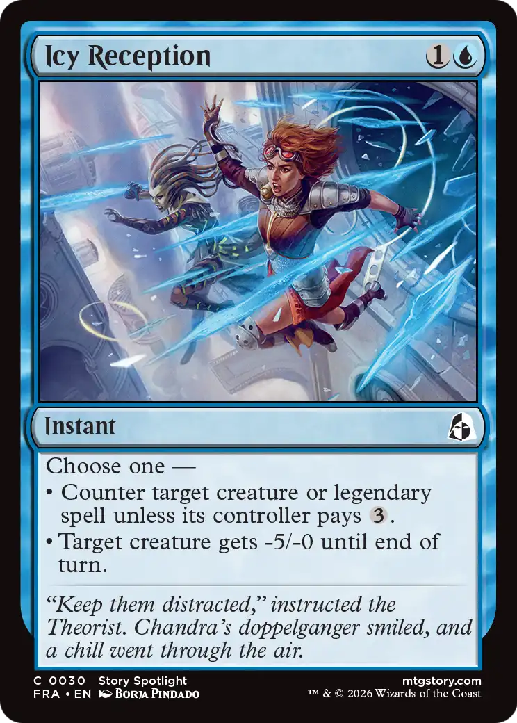 Icy Reception [Reality Fracture]