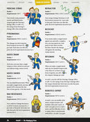 Character creation screen from 'Fallout' with various perks and their descriptions.