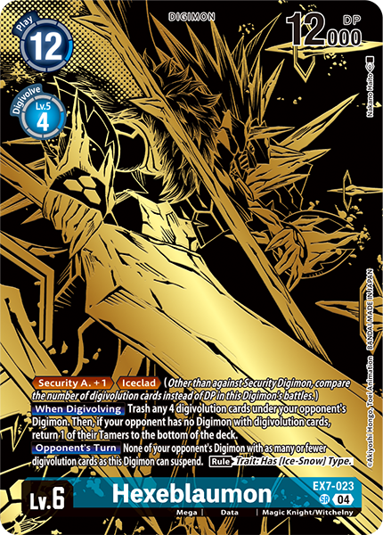 Hexeblaumon [EX7-023] (Tamer's Evolution Box -Rise of Digimon-) [Digimon LIBERATOR Promos]