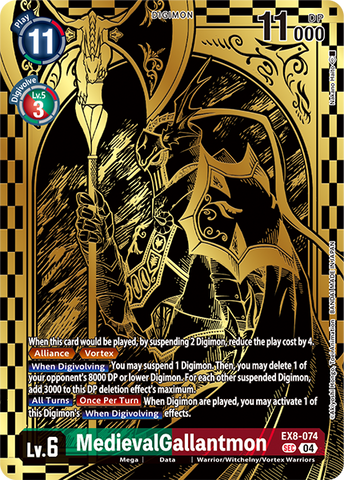 MedievalGallantmon [EX8-074] (Tamer's Evolution Box -Rise of Digimon-) [Chain of Liberation Promos]