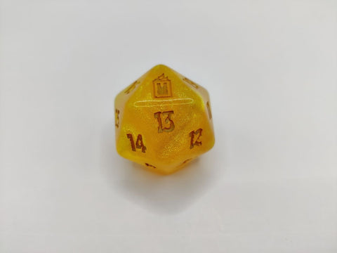 Magic: The Gathering Oversized Marvel Super Heroes Gift Bundle D20 Spindown Die Dice [1.5"]