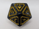 Magic: The Gathering The Hobbit oversized 1.5-inch D20 Spindown life counter die from the Bundle.