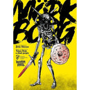 MÖRK BORG Core Rulebook hardcover featuring the iconic neon yellow cover artwork.”