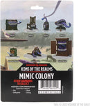 Packaged product for 'Mimic Colony' from 'Icons of the Realms' with miniature figures and packaging design.