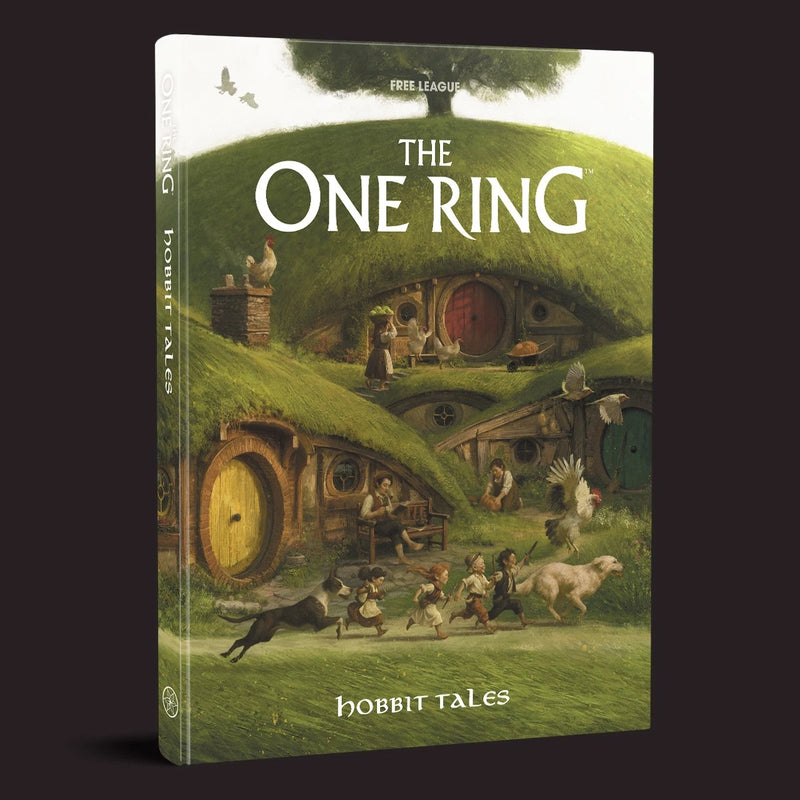 Book titled 'The One Ring' with hobbit-themed cover