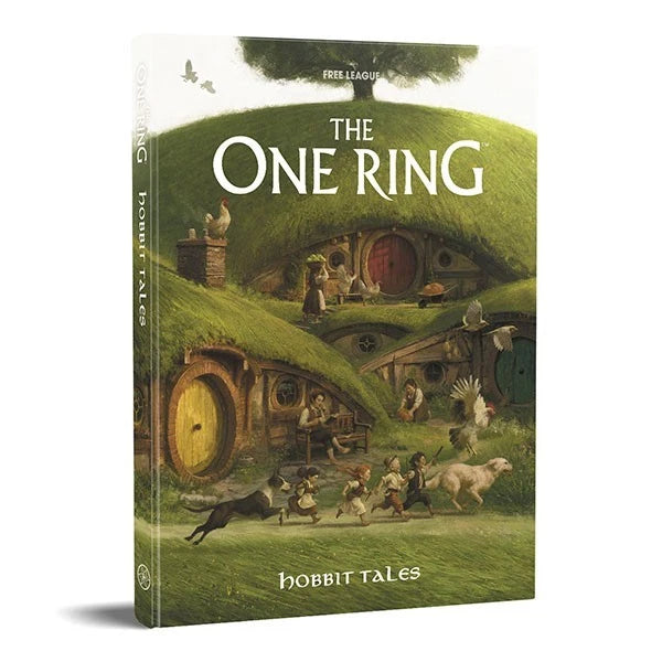 Book titled 'The One Ring' with hobbit-themed cover