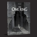 Book titled 'The One Ring: Hands of the White Wizard' on a black background