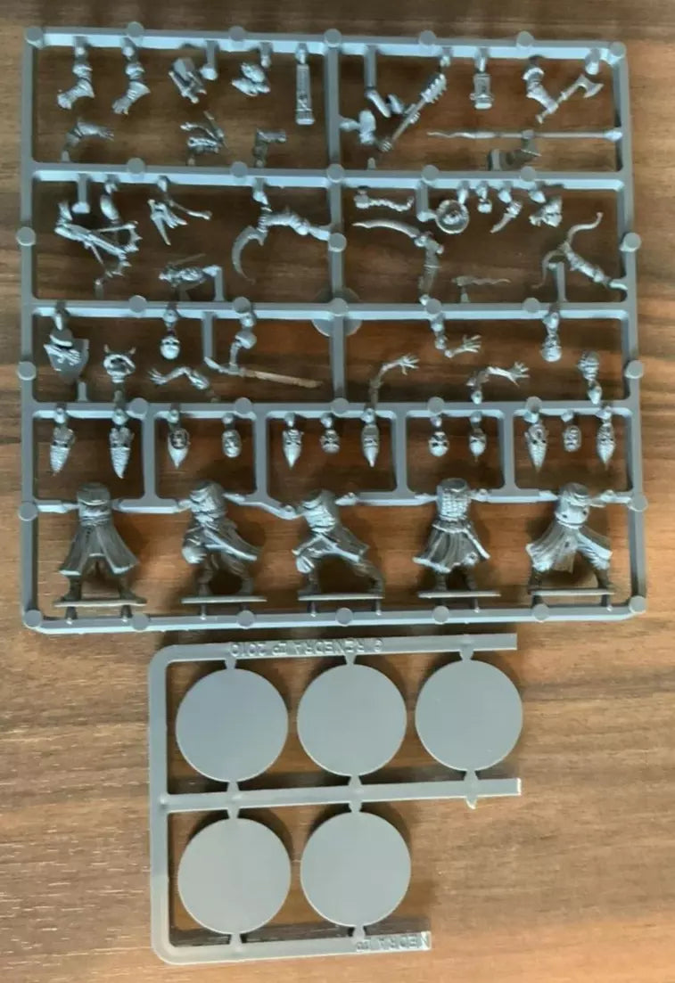 Frostgrave Cultists Sprue + Bases