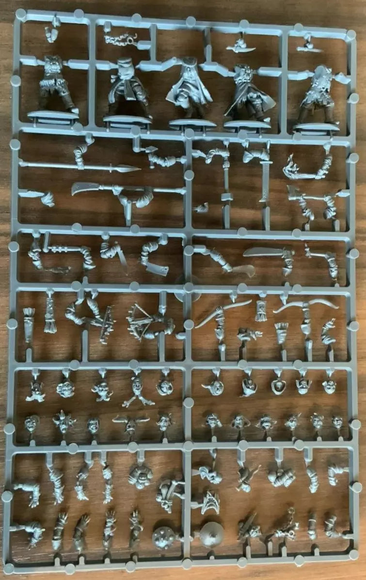 Frostgrave Cultists II Sprue + Bases