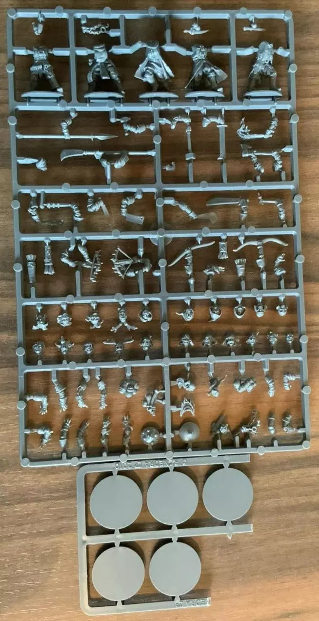 Frostgrave Cultists II Sprue + Bases