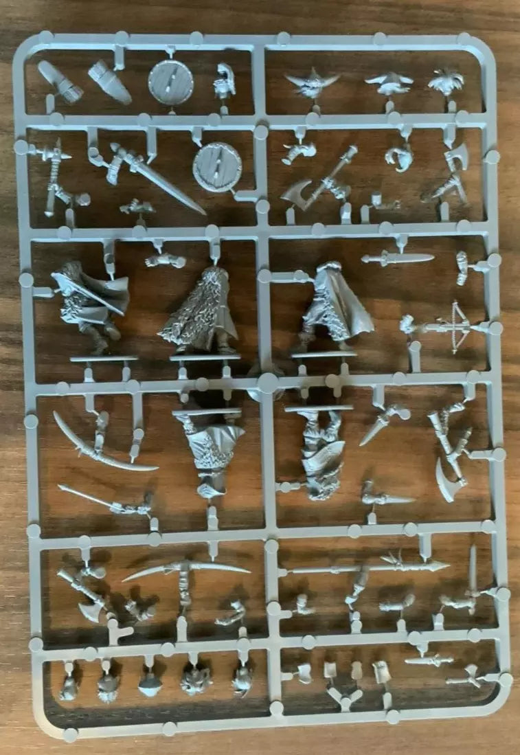 Frostgrave Barbarians II Sprue + Bases