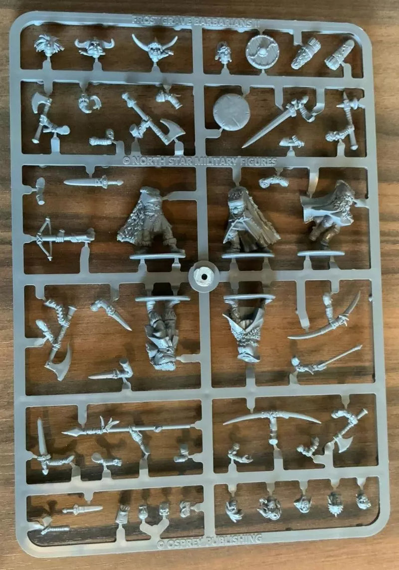 Frostgrave Barbarians II Sprue + Bases