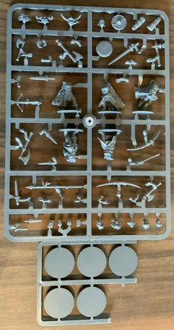 Frostgrave Barbarians II Sprue + Bases