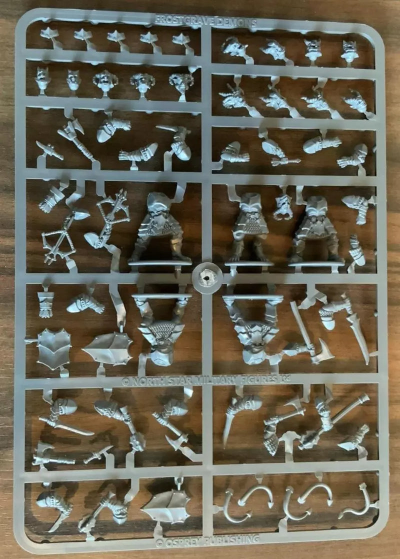 Frostgrave Demons Sprue + Bases
