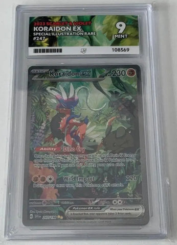 Koraidon EX 247/198 (Grade 9 Mint - Ace Grading) Scarlet & Violet