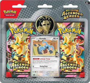 Pokémon trading card game pack featuring 'Ascended Heroes' theme
