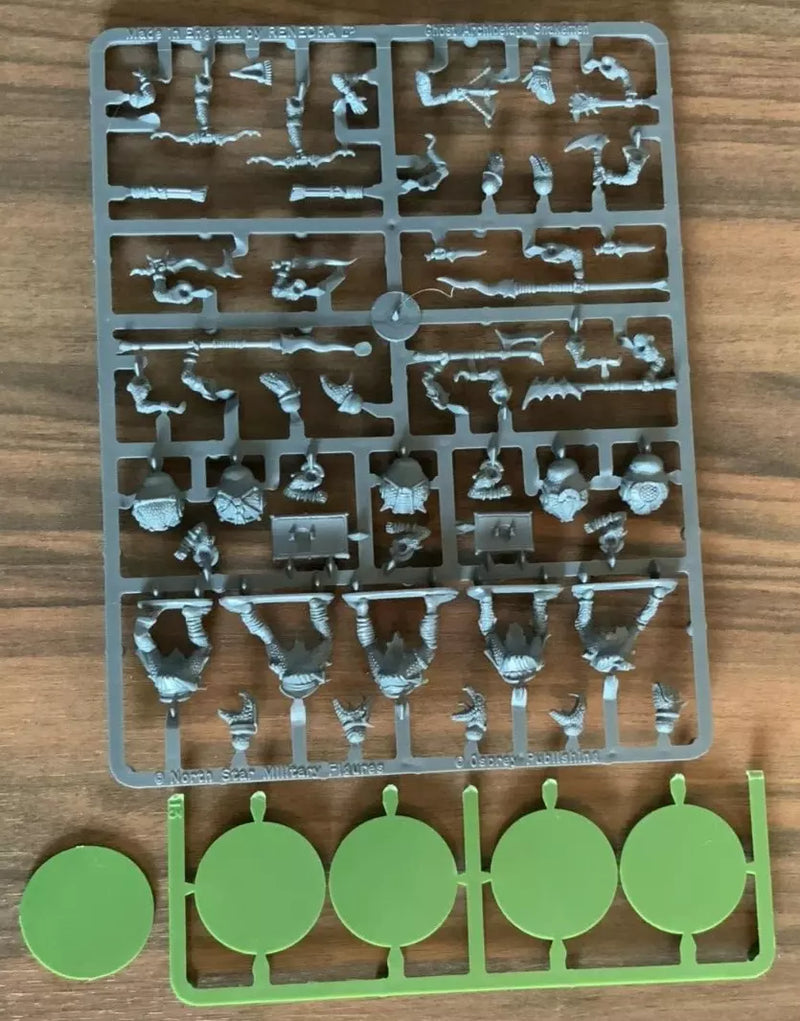 Frostgrave Ghost Archipelago Snake-Men Sprue + Bases