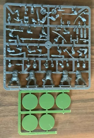 Frostgrave Crewmen Archipelago Crewmen Sprue + Bases