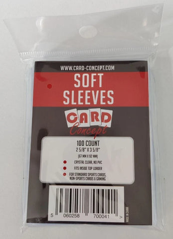 card concept soft sleeves For Trading Cards (Standard, Thick & Vintage) Humongous Hoard starting at just $1.00! Vault X: Soft Card Sleeves