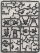 Plastic model parts on a gray background with 'Wargames Atlantic' branding.