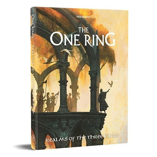 Book titled 'The One Ring' with a fantasy design on the cover