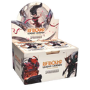 Riftbound League of Legends trading card game box with character illustrations on a white background
