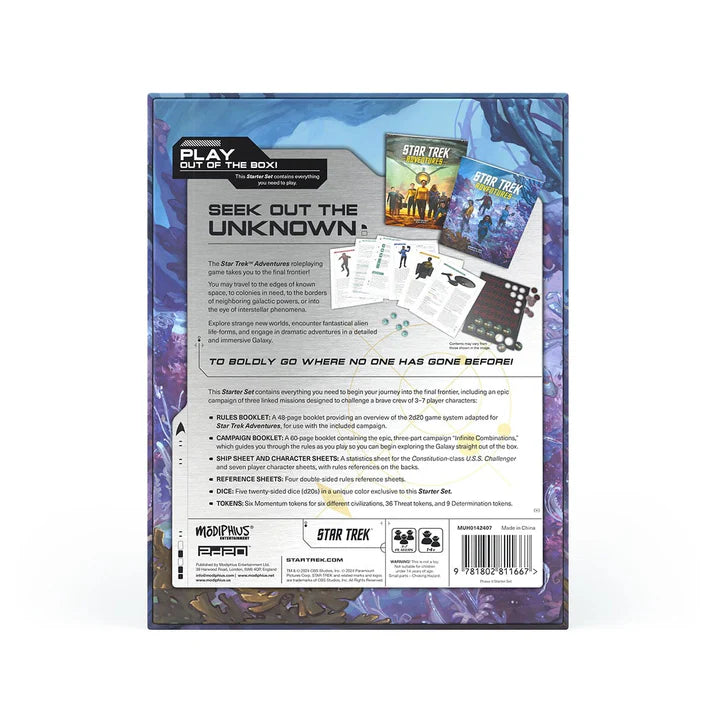 Star Trek game box with text and graphics on a white background