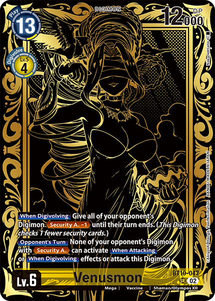 Venusmon [BT10-042] (Tamer's Evolution Box -Rise of Digimon-) [Xros Encounter]
